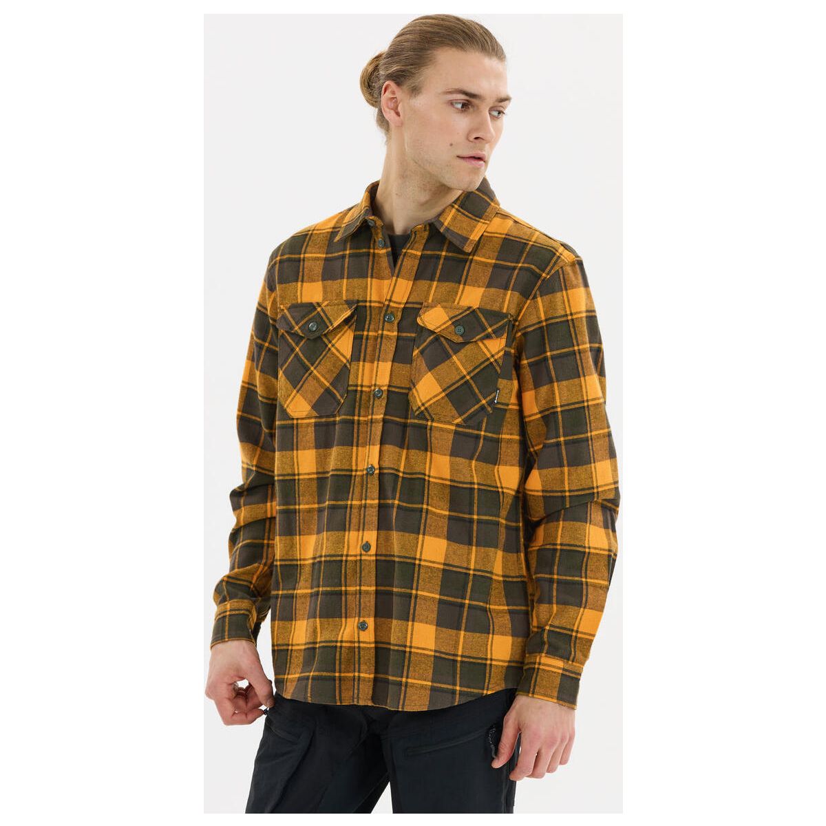 Whistler Bargo M Checked Shirt rosin (3069) M W251985-3069-M