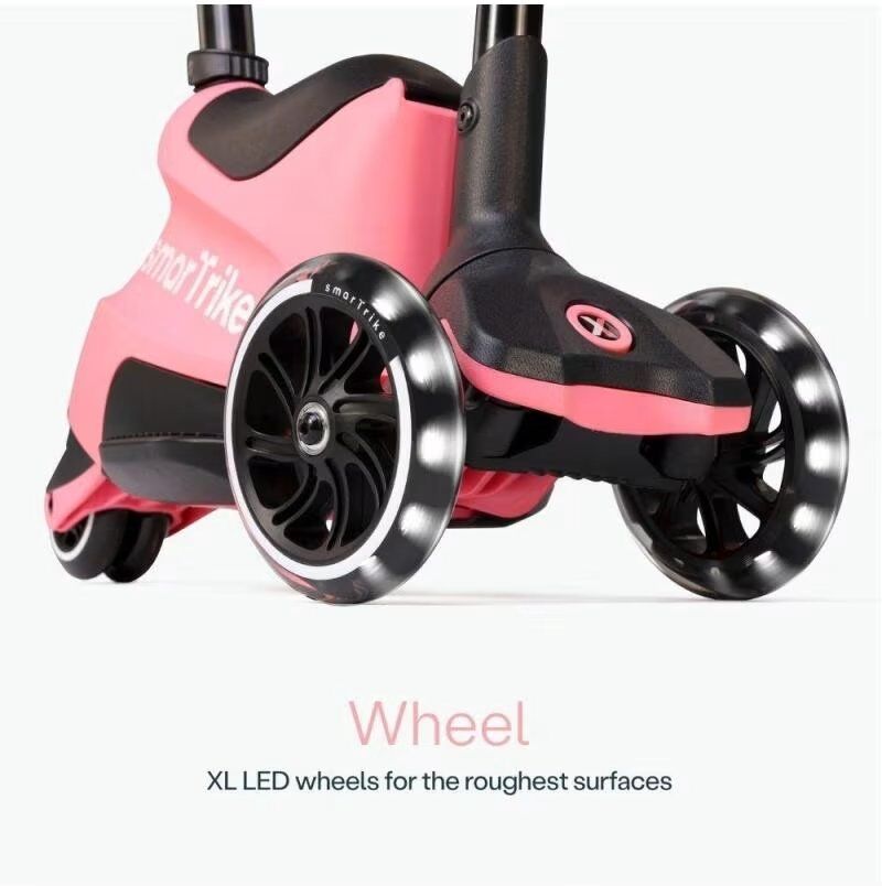 Joy Kids Patinete Evolutivo Smartrike Xtend St1306 Rosa Oscuro Talla Única Niño