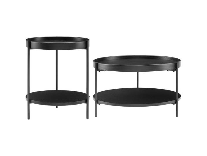 Salontisch Habit schwarz Holzwerkstoff B 69 T 69 cm