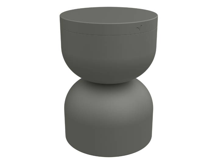 Hocker, Aluminium, 32×32×45,5 cm, Wetterfest, Klassisch & Modern, Fermob PIAPOLO