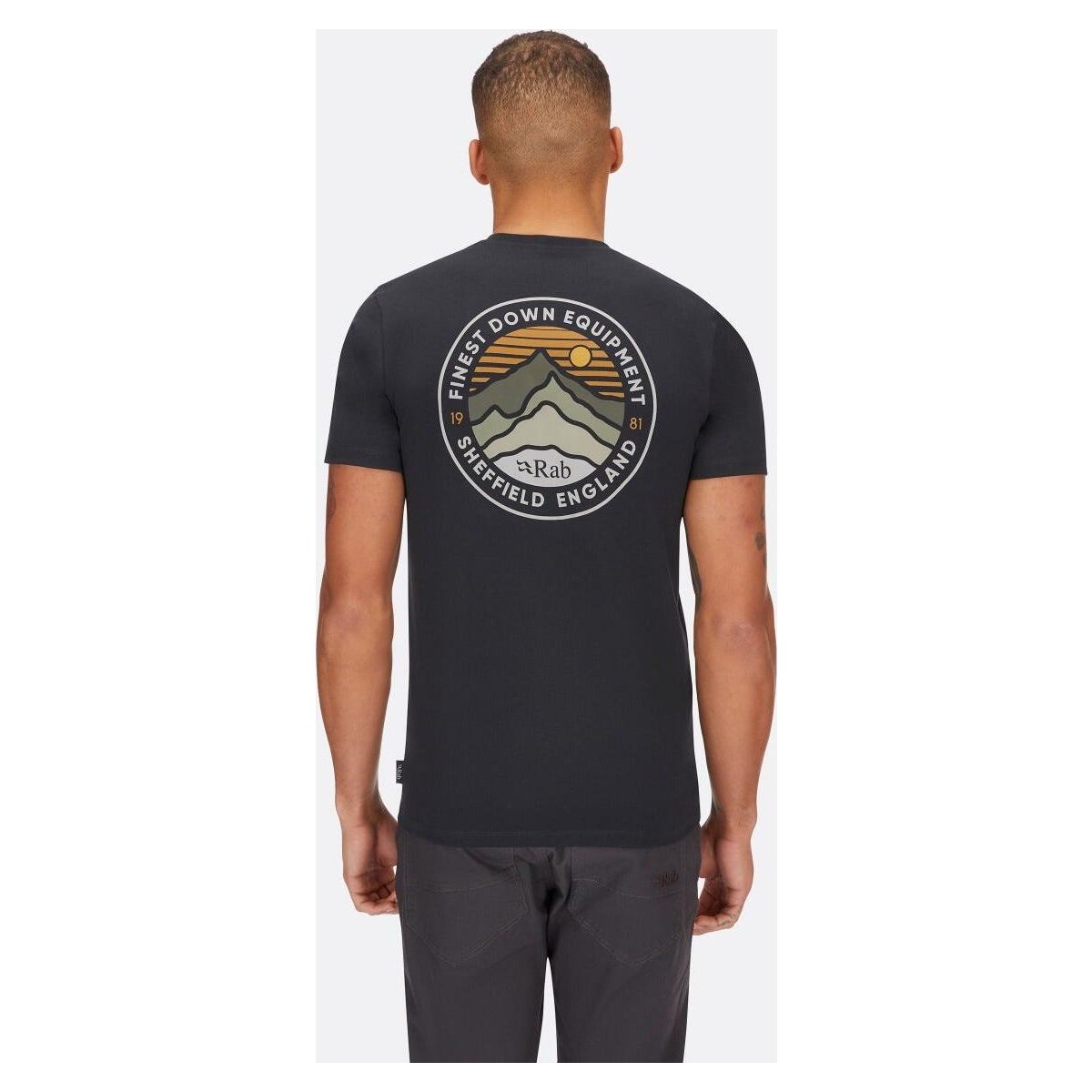 Rab Basecamp 3 Peaks Tee beluga (BEL) L QCC-05-BEL-LRG