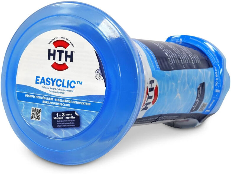 Diffuseur flottant chlore multifonction HTH EASYCLIC 1,66 kg