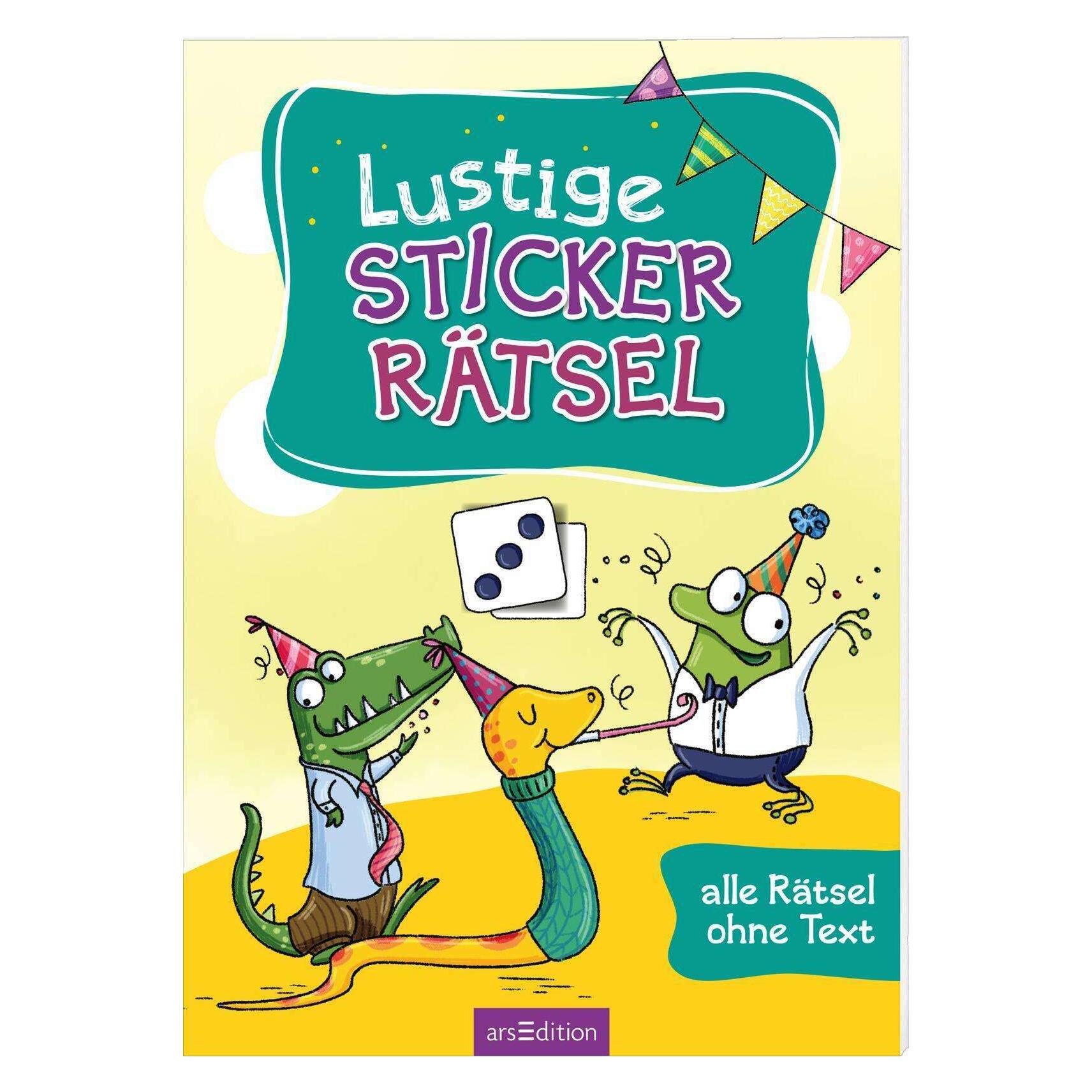 Ars Edition Lustige Sticker-Rätsel (42699926)