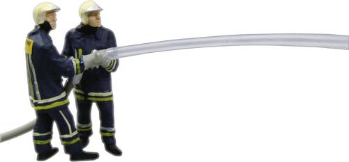 Viessmann Modelltechnik H0 Feuerwehrmänner beim Löschangriff Bemalt, Stehend