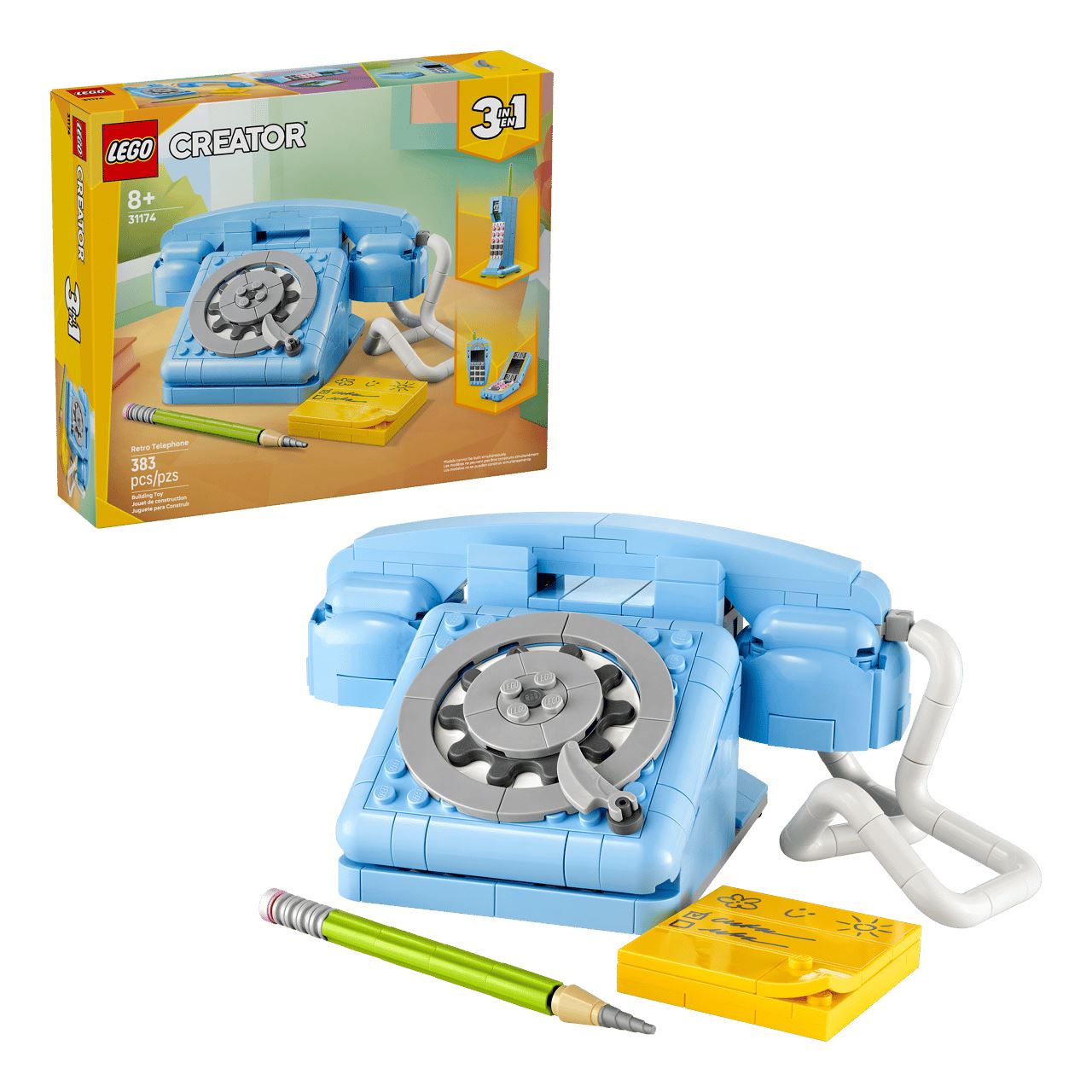 LEGO Creator 31174 3-in-1 Retro-Telefon
