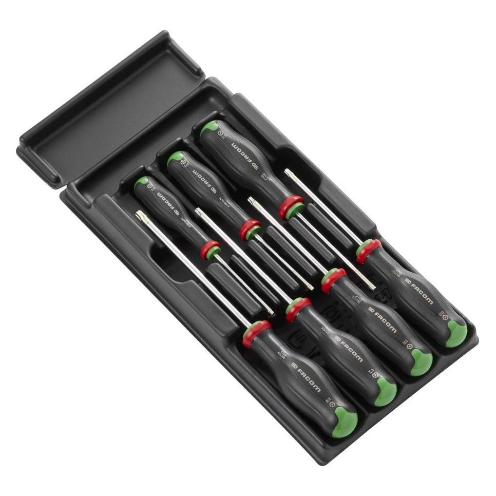 Facom Modul Satz Schraubenzieher für Resitorx-Schrauben MOD.ATXR (TX) (MOD.ATXR)