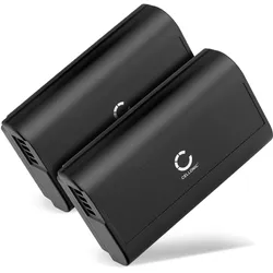 Subtel Akku für Panasonic Lumix DC-S1, DC-S1R, DC-S1M2, DC-S1M2ES, DC-S1H (Kamera Akku), Kamera Stromversorgung, Schwarz