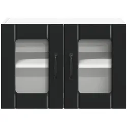 vidaXL, Regal, Mazonis (2x Wandvitrine (2 Türen)) (31 x 31 x 40 cm)