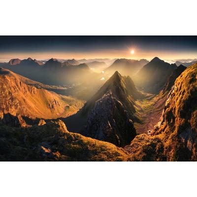 Fototapete PAPERMOON "Photo-Art KAROL NIENARTOWICZ, MULLACH EN RATHEIN", bunt, B:4m L:2,6m, Vlies, Tapeten