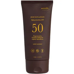 150ml woods_ copenhagen BODY SUN LOTION SPF 50