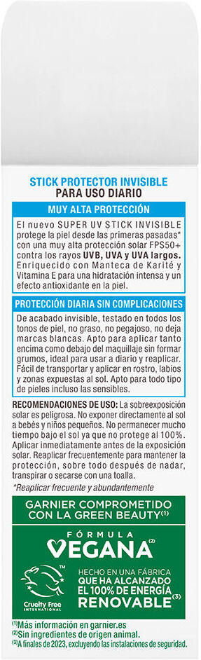 Garnier Delial Super Stick Uv SPF50+ 9 gr