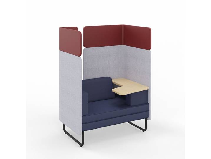 Sessel Lounge Sofa Nowy Styl Play&Work, 117.0 x 83.0 cm, Blau, Neu, Eleganz & Komfort - Ideal für entspannte Stunden