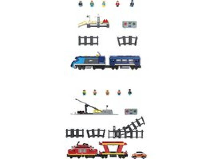LUPILU® Set de construction train
