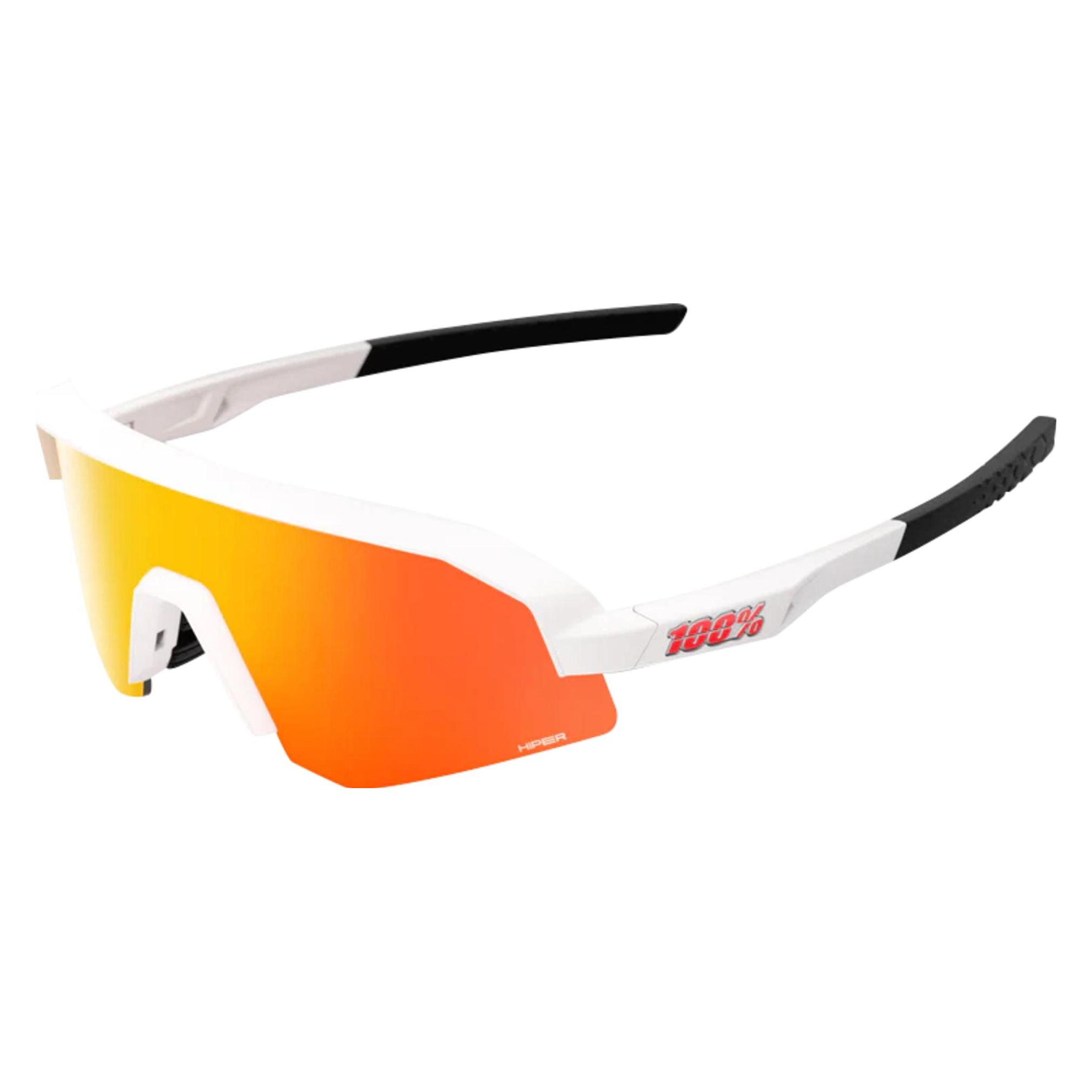 100% Slendale XS (Matte Weiss, White Matt, Rot) (60066-00004)
