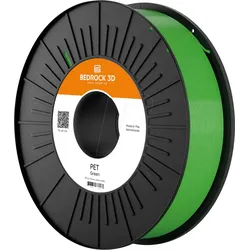 BEDROCK 3D 24856 - Filament, PET, grün, 2,85 mm, 750 g