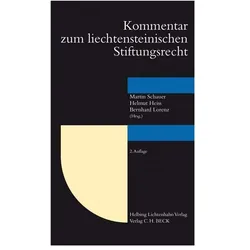 Schauer:Kommentar zum Liechtensteinisch, Fachbücher von Helmut Heiss, Bernhard Lorenz, Martin Schauer