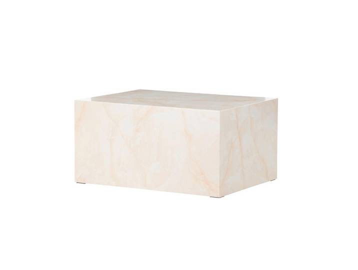 Couchtisch York Hellgelb B: 80 cm