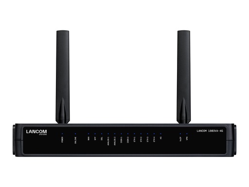 Lancom 1803VA-4G - Wireless Router - DSL-Modem 4-Port-Switch (62155)