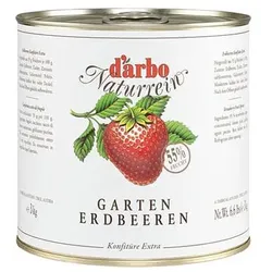 d'arbo Konfitüre »Naturrein Garten Erdbeeren« 3 kg