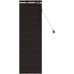 vidaXL Venezianische Jalousie Dunkelbraun 40 x 130 cm 35 mm