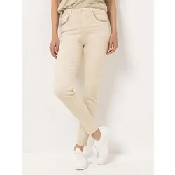 VIA MILANO Jeans, knöchellang 5-Pocket-Style Strassdetails enges Bein