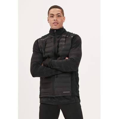 Funktionsweste ENDURANCE "MIDAN", Herren, Gr. 3XL, schwarz, 100% Polyester, normal, hoch geschlossener Ausschnitt, Westen Funktionsweste, mit wärmenden Steppeinsätzen