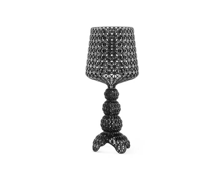 Kartell LED-Tischleuchte Mini Kabuki schwarz, Designer Ferruccio Laviani, 70 cm