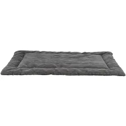 Trixie Jonna Lying Mat, corduroy plush, 110 × 75 cm, dark grey (Hund), Hundebett + Katzenbett