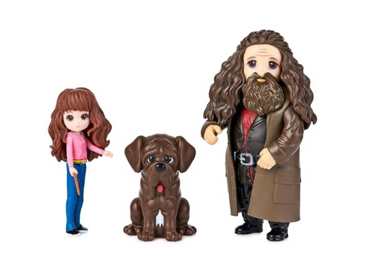 Wizarding World Harry Potter, Magical Minis Hermelien en Hagrid Vriendschap Set met actiefiguren