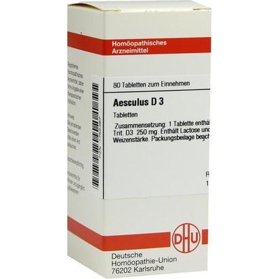 DHU-Arzneimittel GmbH & Co. KG AESCULUS D 3 Tabletten 80 St 01755367