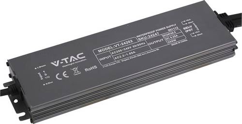 V-TAC VT-24202 LED-Trafo Konstantspannung 200W 8.25A 24V Überspannung 1St.