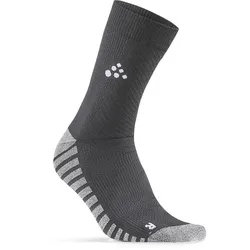 Craft Progress Anti Slip Mid Socken asphalt 43/45 - Größe:43/45