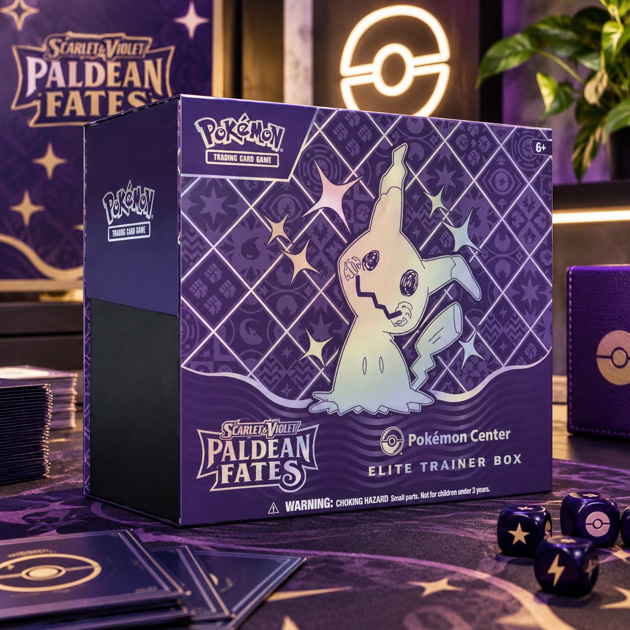 Pokemon Center Elite Trainer Box Paldean Fates Englisch