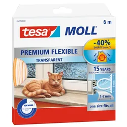 tesa Dichtungsbänder 9 mm x 6 m transparent