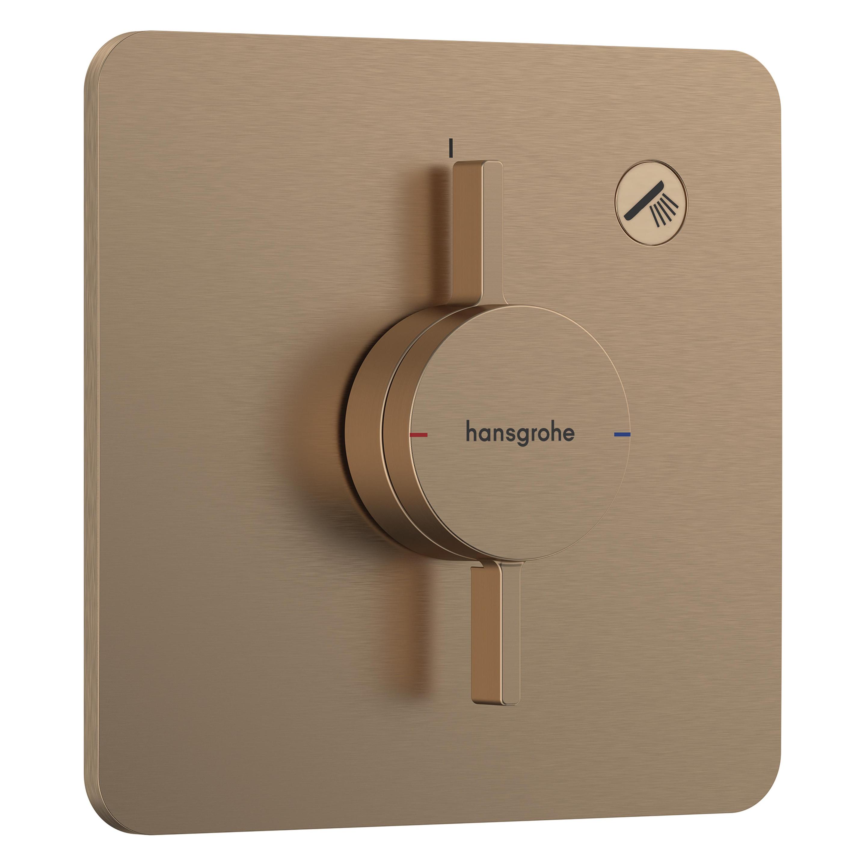hansgrohe DuoTurn Q Mischer, Unterputz, 1 Verbraucher, Soft Edge Rosette, 75614 (75614140)