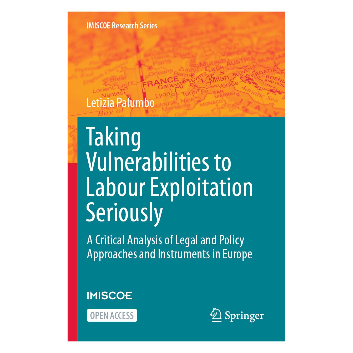 Springer Taking Vulnerabilities to Labour Exploitation Seriously (Englisch, Letizia Palumbo) (61564868)