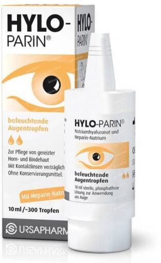 Brill Pharma Hylo Parin Augentropfen Gleitmittel 10 ml