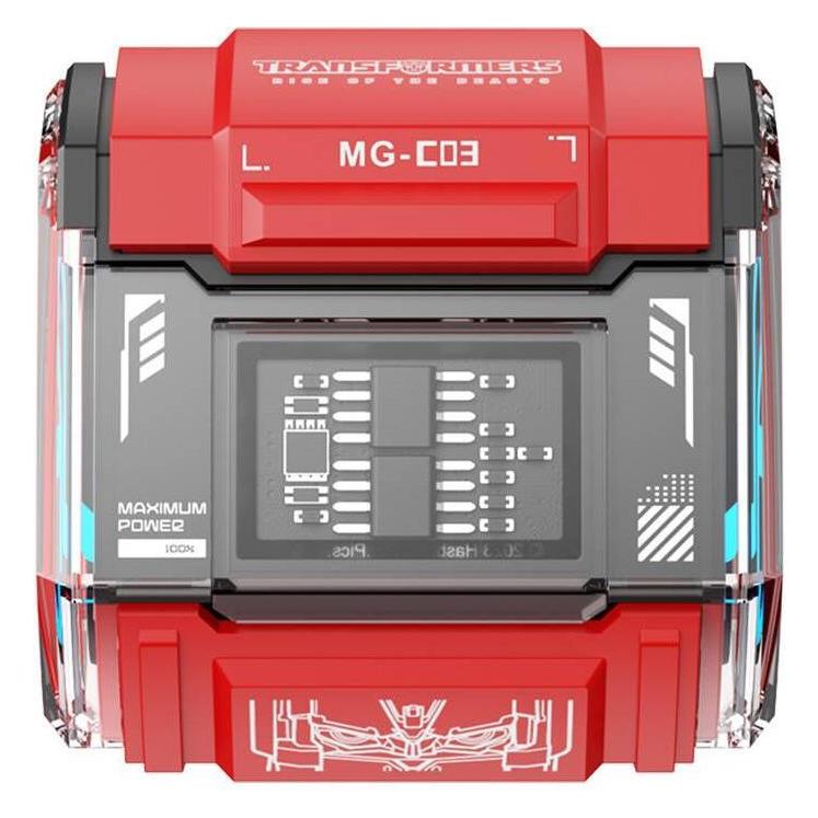 Transformers TWS MG-C03 headphones (red) (ANC, NC, 5 h, Kabellos) (MG-C03-red)