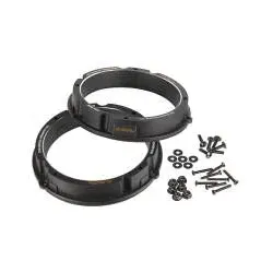 MSR-VO2 16,5 CM LAUTSPRECHER-ADAPTERRINGE (1 PAAR/3+4-LOCH) AUS ALUMINIUM FÜR...