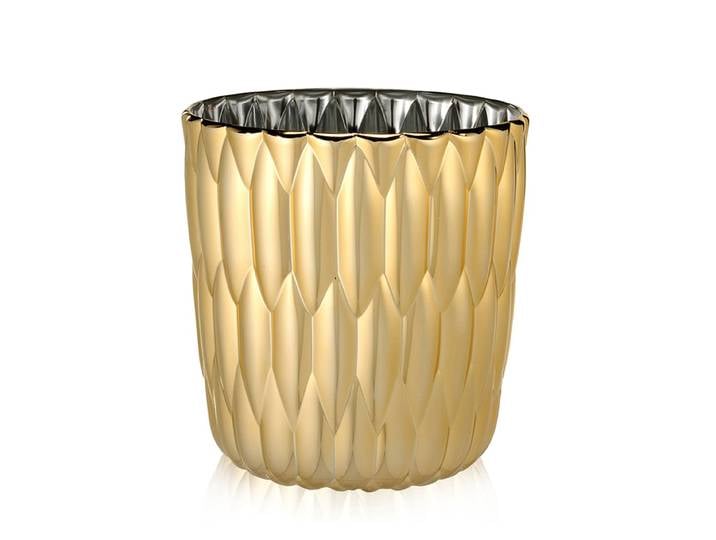 KARTELL vase JELLY MÉTALLISÉS PRECIOUS COLLECTION (Or - PMMA métallisé)