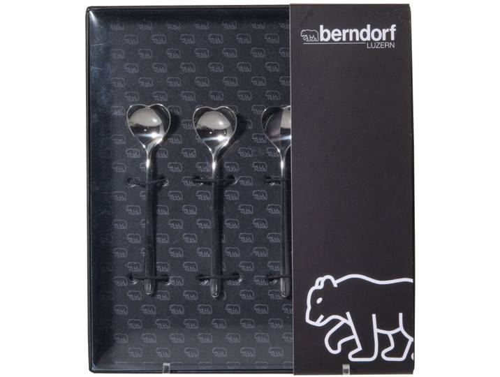 Berndorf Espresso-Löffel-Set Sweetheart stahl 18/10 Edelstahl