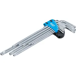 BGS Winkelschlüssel-Satz | extra lang | TS-Profil (für Torx Plus) TS10 - TS50 | ...