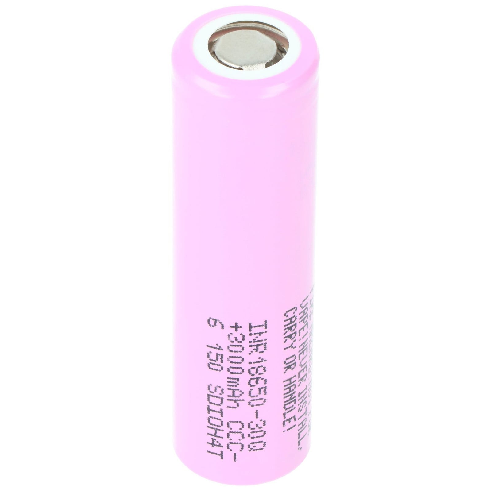 Samsung Round cell 18650 Li-ion accu 3.7V 3000mAh 11.1Wh