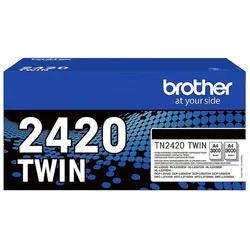 Brother, Toner, TN-2420TWIN (BK)