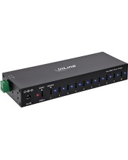 InLine USB 3.2 Gen.1 Industrie-Hub USB-C 10-Port mit Netzteil (35396F)