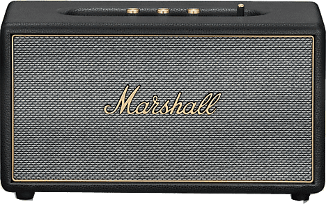 Altavoz bluetooth - Marshall Stanmore IV, 110W, 1 woofer clase D de 60W y 2 tweeters 25W, BT, AUX RCA, Negro