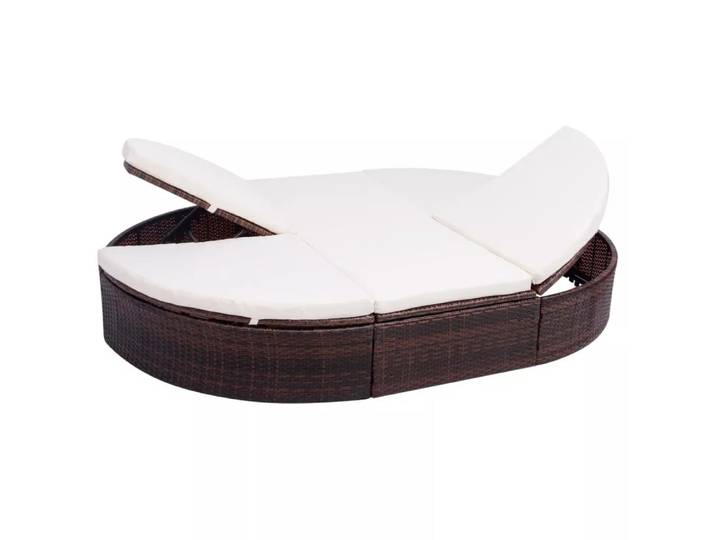 VidaXL - Loungebett, One Size, Braun