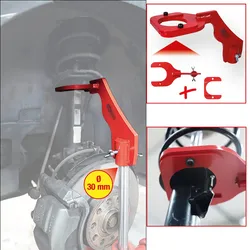 KS TOOLS McPherson Federbeinstütze für Getriebeheber 4tlg. - 160.0195