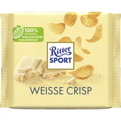 Ritter SPORT Weisse Crisp Schokolade 100,0 g