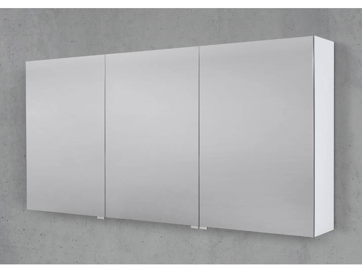 Spiegelschrank 150 cm 3 Türig ohne Beleuchtung